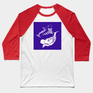 the lovely whales the beluga twins Baseball T-Shirt